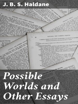 cover image of Possible Worlds and Other Essays